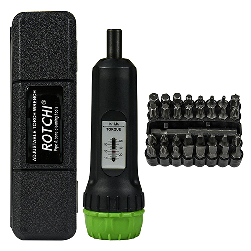 సర్దుబాటు చేయగల టార్క్ స్క్రూడ్రైవర్ 1/4