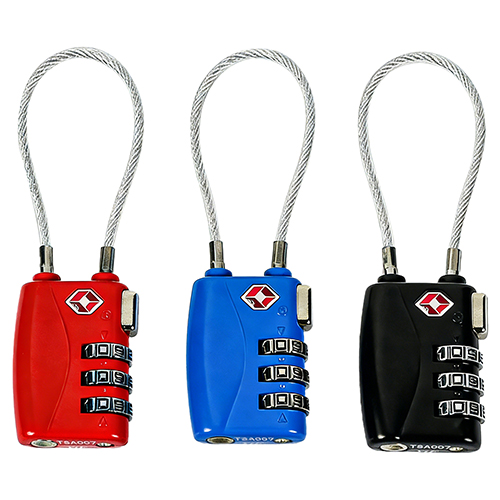 తుపాకీ ప్రదర్శన సురక్షిత కేబుల్ లాక్