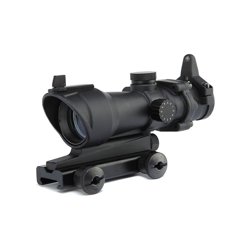 టాక్టికల్ హంటింగ్ 1X32 ACOG M1 చైనా రెడ్ గ్రీన్ డాట్ సైట్ రెడ్ డాట్ సైట్ రైఫిల్‌స్కోప్ హంటింగ్ స్కోప్ 20mm QD మౌంట్‌తో